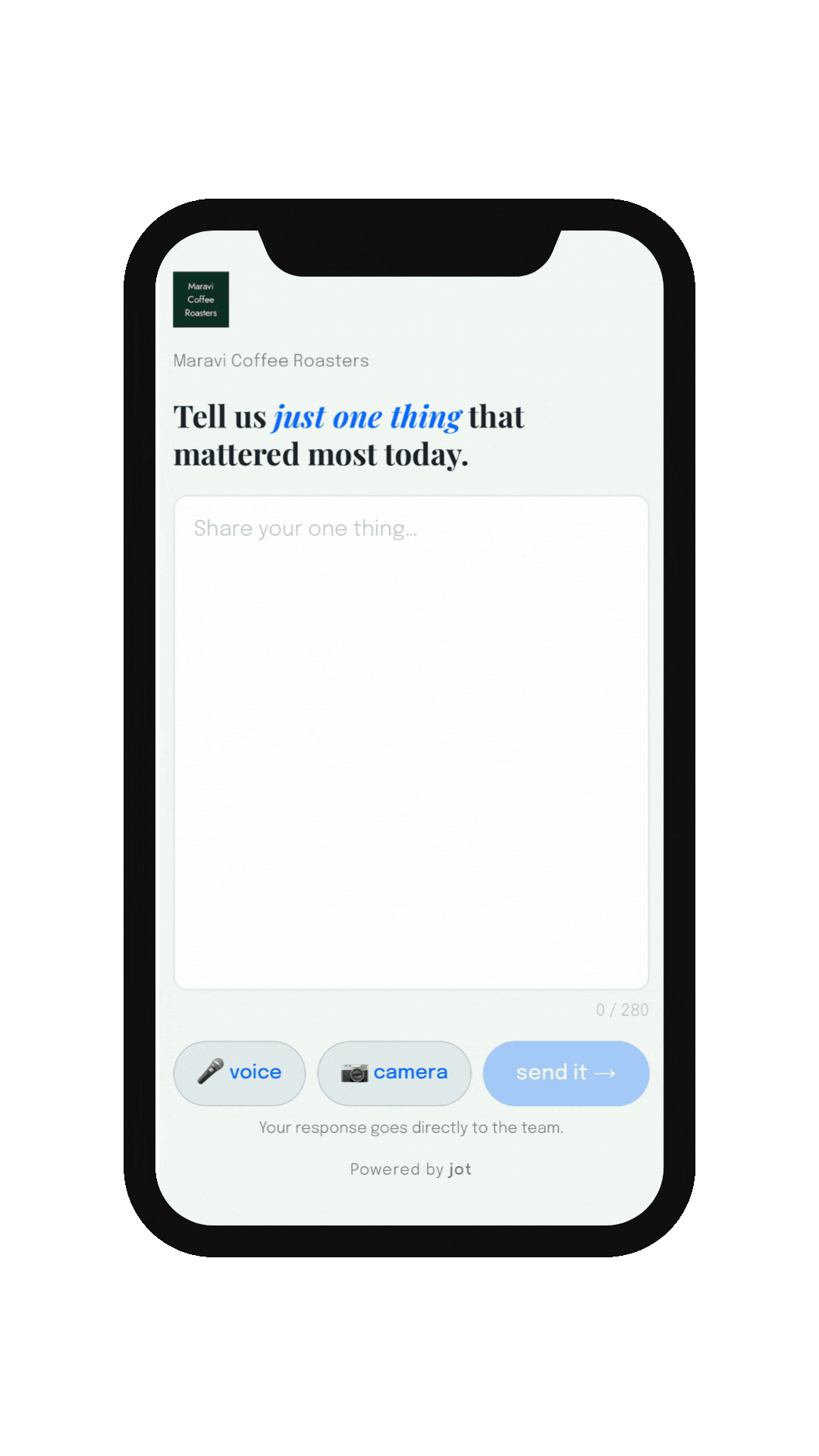 Guest feedback journey demo